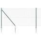 Preview: Zaunpfosten Grün 50 x 1,2 m (19 x 19 mm Netz) Stahl und PVC