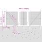 Preview: Zaunpfosten Grün 50 x 1,4 m (12 x 12 mm Netz) Stahl und PVC