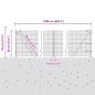 Preview: Zaunpfosten Silber 25 x 0,6 m (19 x 19 mm Maschen) Stahl