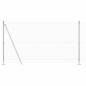 Preview: Zaunpfosten Silber 50 x 1,2 m (16 x 16 mm Netz) Stahl