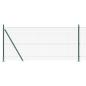 Preview: Zaunpfosten Grün 10 x 0,8 m (19 x 19 mm Maschen) Stahl und PVC
