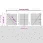 Preview: Zaunpfosten Grün 25 x 0,6 m (12 x 12 mm Maschen) Stahl und PVC