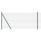 Preview: Zaunpfosten Grün 25 x 0,8 m (12 x 12 mm Mesh) Stahl und PVC