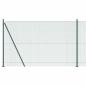 Preview: Zaunpfosten Grün 25 x 1,4 m (12 x 12 mm Netz) Stahl und PVC