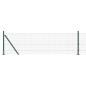 Preview: Zaunpfosten Grün 50 x 0,6 m (19 x 19 mm Mesh) Stahl und PVC