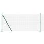 Preview: Zaunpfosten Grün 50 x 0,8 m (16 x 16 mm Maschen) Stahl und PVC