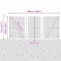 Preview: Zaunpfosten Grün 50 x 1 m (16 x 16 mm Maschen) Stahl und PVC