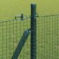 Preview: Geschweißter Drahtzaun mit Betonsockel 50 x 1 m Grün Netz