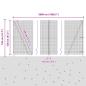 Preview: Zaunpfosten Grün 50 x 1,2 m (12 x 12 mm Maschen) Stahl und PVC