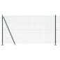Preview: Zaunpfosten Grün 50 x 1,2 m (12 x 12 mm Maschen) Stahl und PVC