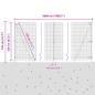 Preview: Zaunpfosten Grün 50 x 1,2 m (25 x 25 mm Gitter) Stahl und PVC