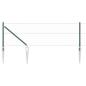 Preview: Sechseckzaun mit Pfosten 10 x 0,8 m PVC-beschichteter Stahl