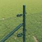Preview: Sechseckzaun mit Pfosten 25 x 0,4 m PVC-beschichteter Stahl