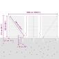 Preview: Sechseckzaun mit Pfosten 50 x 1,6 m PVC-beschichteter Stahl
