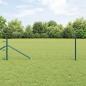 Preview: ARDEBO.de - Sechseckzaun mit Pfosten 100 x 0,5 m PVC-beschichteter Stahl