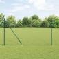 Preview: ARDEBO.de - Sechseckzaun mit Pfosten 100 x 1,6 m PVC-beschichteter Stahl