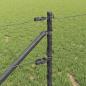 Preview: Sechseckzaun mit Pfosten 10 x 0,6 m PVC-beschichteter Stahl