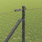Preview: Sechseckzaun mit Pfosten 10 x 1,4 m PVC-beschichteter Stahl