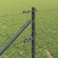 Preview: Sechseckzaun mit Pfosten 100 x 0,6 m PVC-beschichteter Stahl