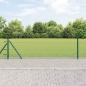 Preview: ARDEBO.de - Sechseckzaun mit Betonsockel 10 x 0,4 m PVC-beschichteter Stahl