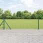 Preview: ARDEBO.de - Sechseckzaun mit Betonsockel 10 x 0,6 m PVC-beschichteter Stahl