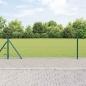 Preview: ARDEBO.de - Sechseckzaun mit Betonsockel 25 x 0,6 m PVC-beschichteter Stahl