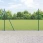 Preview: ARDEBO.de - Sechseckzaun mit Betonsockel 25 x 1,4 m PVC-beschichteter Stahl