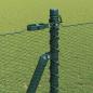 Preview: Sechseckzaun mit Betonsockel 25 x 1,5 m PVC-beschichteter Stahl