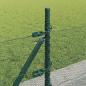Preview: Sechseckzaun mit Betonsockel 50 x 0,5 m PVC-beschichteter Stahl