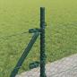 Preview: Sechseckzaun mit Betonsockel 50 x 0,5 m PVC-beschichteter Stahl