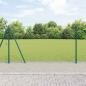 Preview: ARDEBO.de - Sechseckzaun mit Betonsockel 50 x 1,2 m PVC-beschichteter Stahl