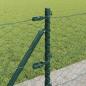 Preview: Sechseckzaun mit Betonsockel 100 x 0,6 m Grün Netz