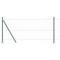 Preview: Sechseckzaun mit Betonsockel 100 x 1 m PVC-beschichteter Stahl