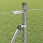 Preview: Sechseckzaun mit Betonsockel 100 x 0,8 m Verzinkter Stahl Netz