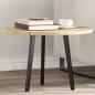 Preview: ARDEBO.de - Tischplatte Rund Ø60x2 cm Massivholz Akazie