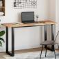 Preview: ARDEBO.de - Tischplatte Rechteckig 160x50x2 cm Massivholz Akazie