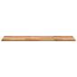 Preview: Tischplatte Rechteckig 160x50x2 cm Massivholz Akazie