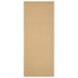 Preview: Teppich Natur Sisal 100x250 cm
