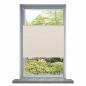 Preview: ARDEBO.de - Plissee Faltrollo Rollo Plisseerollo 40x200cm Creme