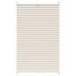 Preview: Plissee Rollo Jalousie Plisseerollo 90x150cm Creme
