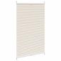 Preview: Plissee Rollo Jalousie Plisseerollo 90x150cm Creme
