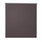 Preview: Verdunkelungsrollo 64,4 x 120 cm, Stoffbreite 60 cm, Kaffeebraun