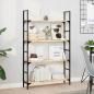 Preview: ARDEBO.de - Schweberegale 2 Stk. 100x20x2 cm Massivholz Akazie Unbehandelt