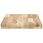 Preview: Schweberegal 60x40x4 cm Massivholz Akazie Unbehandelt