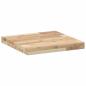Preview: Tischplatte Quadratisch 40x40x4 cm Massivholz Akazie