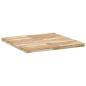 Preview: Tischplatte Quadratisch 80x80x4 cm Massivholz Akazie