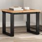 Preview: ARDEBO.de - Tischplatte Quadratisch 50x50x2 cm Massivholz Akazie