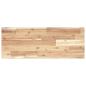 Preview: Tischplatte 100x30x2 cm Rechteckig Massivholz Akazie