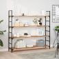 Preview: Tischplatte Rechteckig 120x30x2 cm Massivholz Akazie