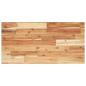 Preview: Tischplatte Rechteckig 80x40x2 cm Massivholz Akazie